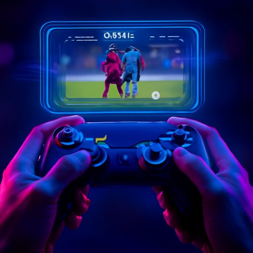 jeta9 football match screen on phone